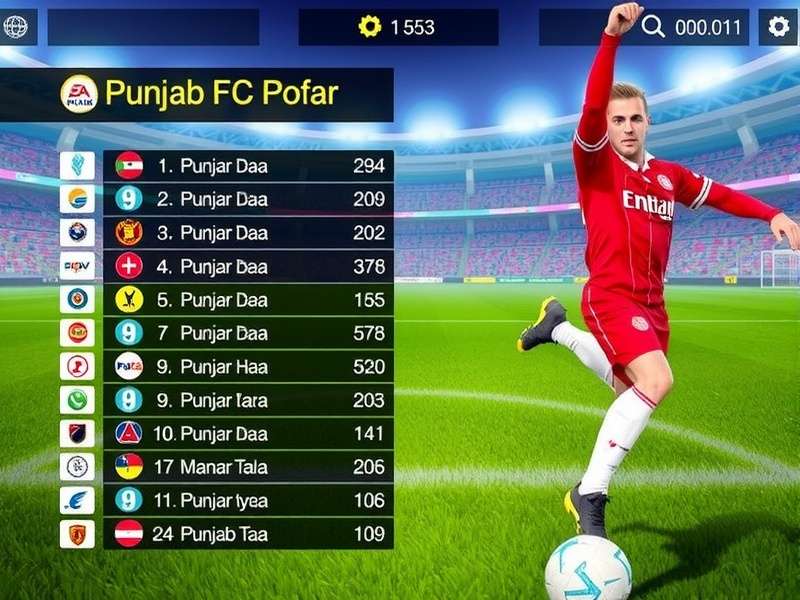 Punjab FC FIFA Saga gameplay screenshot